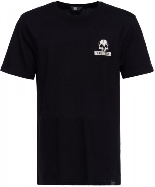 King Kerosin T-Shirt mit Prints KK4215353215 Schwarz