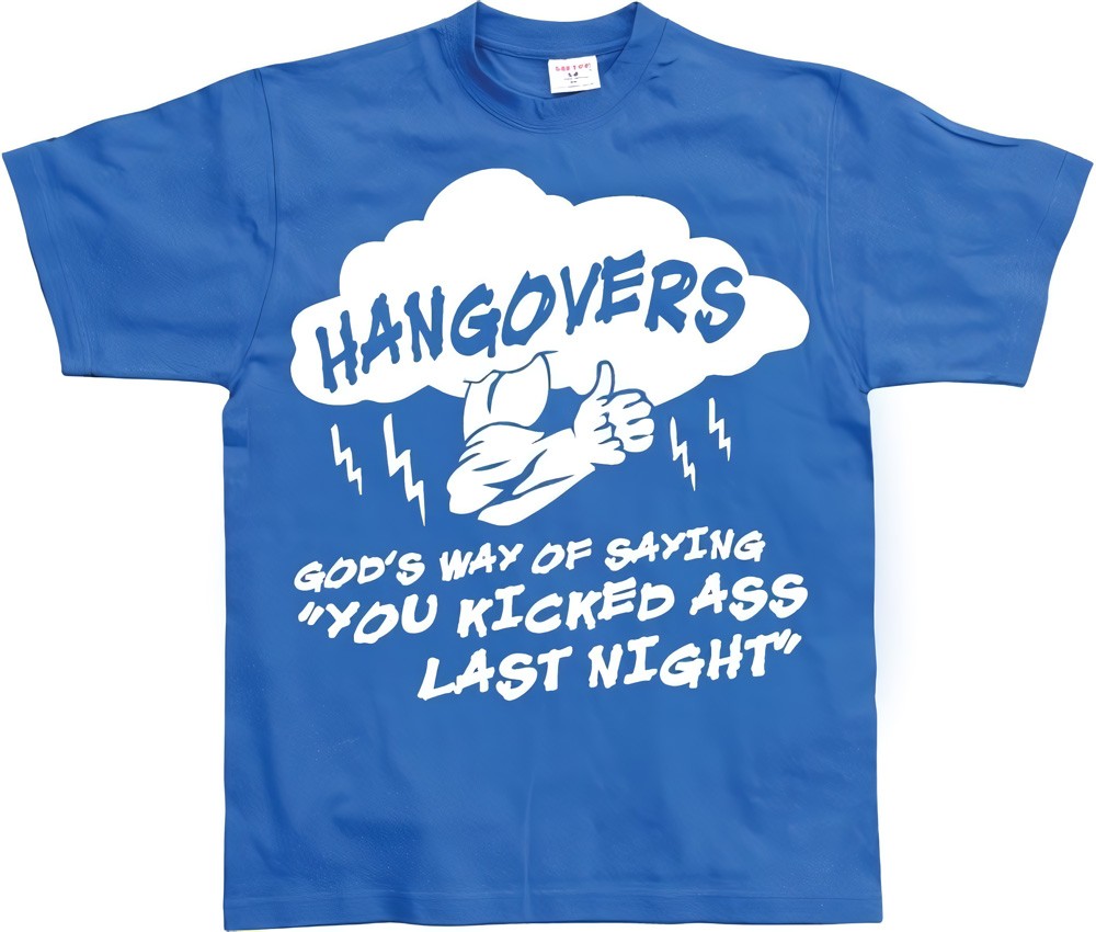 Hybris Hangovers God's Way Blau - Herren / Unisex