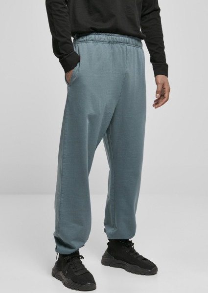 Urban Classics Trainingshose Overdyed Sweatpants Dustyblue