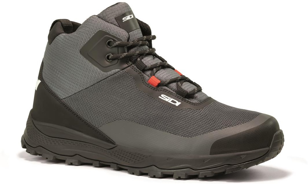 Sidi Motorrad Schuhe Liber Mid 52623 Anthracite-Schwarz-43 - Herren / Unisex