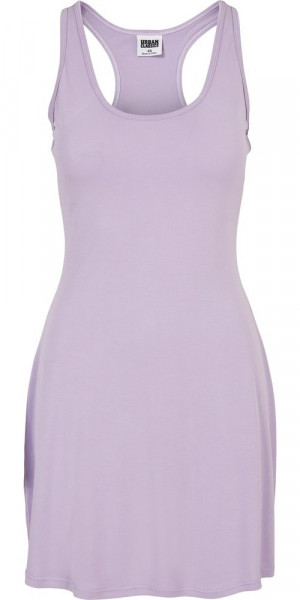 Urban Classics Damen Ladies Modal Short Racer Back Dress Lilac