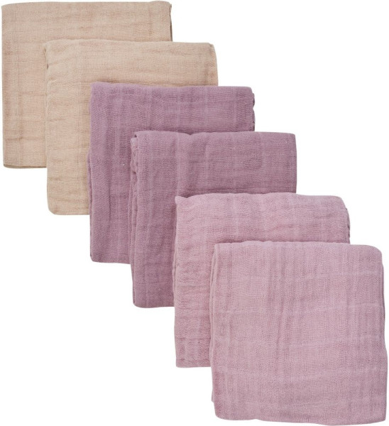 Pippi Babywear Kinder Windeln Cloth Muslin (6-Pack) 6770