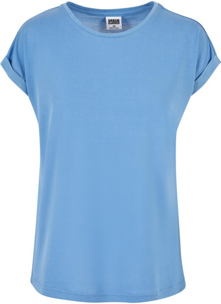 Urban Classics Damen T-Shirt Ladies Modal Extended Shoulder Tee