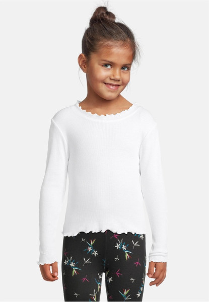 Urban Classics Mädchen Girls Short Rib Longsleeve 3 Pack UCK3996B