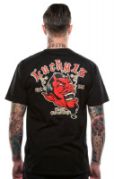 Lucky 13 T-Shirt Grease Gas Glory Black