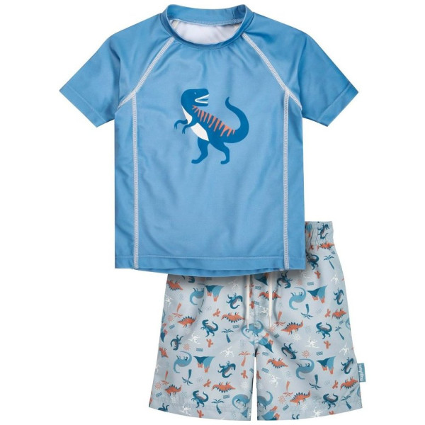 Playshoes Kinder UV-Schutz Bade-Set Dino