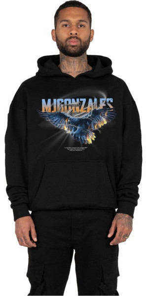 MJ Gonzales Sweatshirt Eagle V.2 Heavy Hoody Oversized Essentials V.4 Black