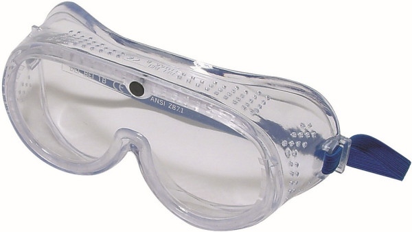 Silverline Augenschutz Schutzbrille mit direkter Belüftung Direkte Belüftung, transparent