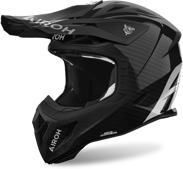 Airoh Crosshelm Helmet Aviator Ace 2 Carbon Gloss 57-25008
