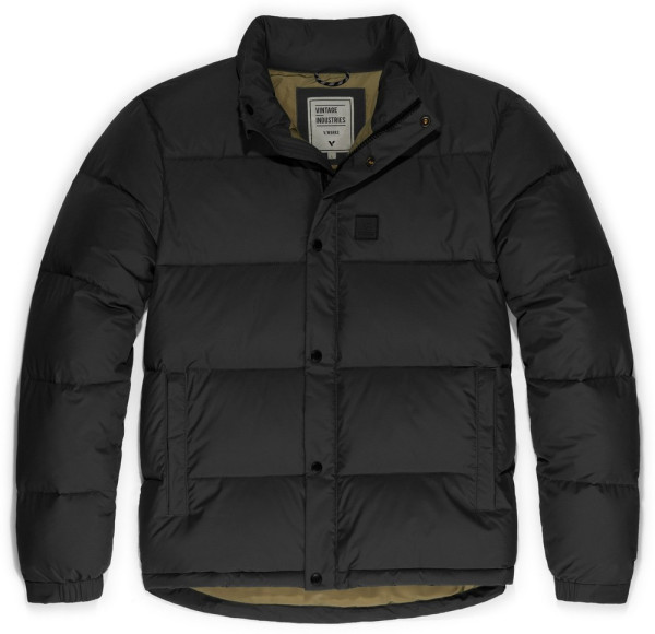 Vintage Industries Steppjacke Cas Jacket Black