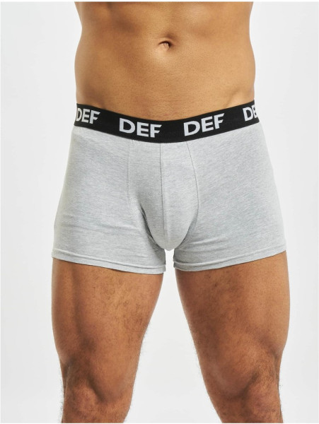 DEF Cost 3Er Pack Boxershorts Grey