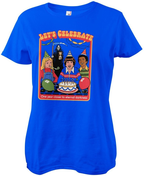 Steven Rhodes Damen Let's Celebrate Girly Tee