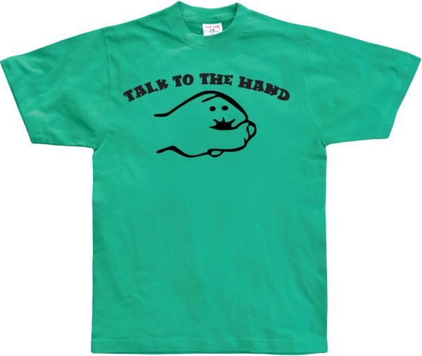 Tokigt Talk To The Hand T-Shirt SH-1-11069-H12-6