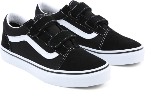 Vans Junior Kids Lifestyle Classic FTW Sneaker Jn Old Skool V Black/True White