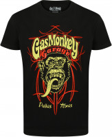 Gas Monkey Garage T-Shirt Pinstripe II Black