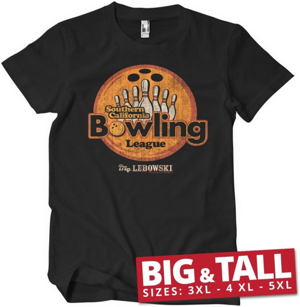 The Big Lebowski Southern California Bowling League Big & Tall T-Shirt