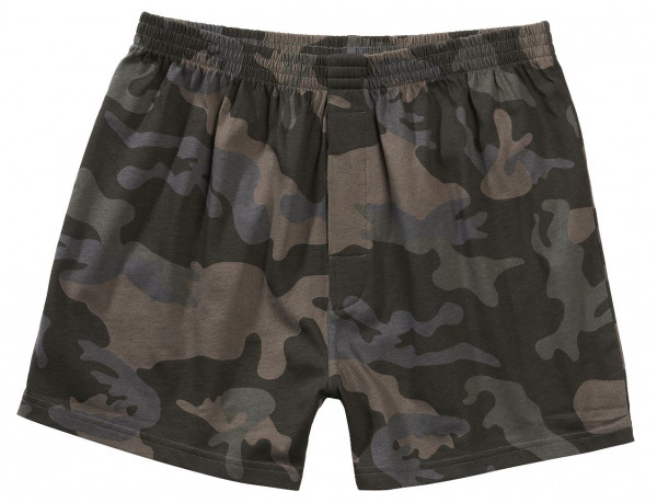 Brandit Boxershorts in Darkcamo