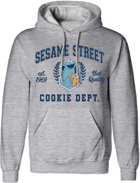 Sesamestreet Sesame Street - Varsity (Pullover) Hoodie Heather Grey