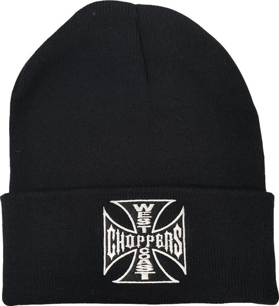 WCC West Coast Choppers Beanie OG Roll-Up - Black