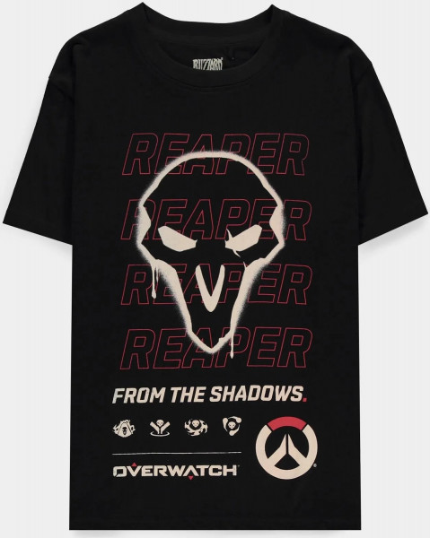Overwatch - Reaper - Men's Short Sleeved T-shirt Black