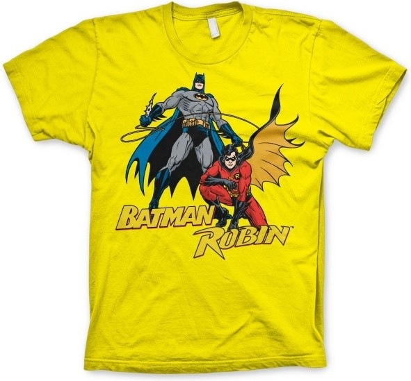 Batman & Robin T-Shirt Yellow