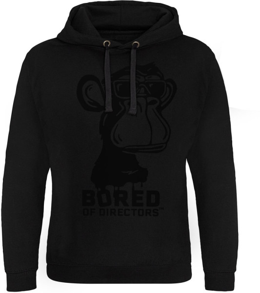 Bored of Directors Bod Logo Black On Black Epic Hoodie Black