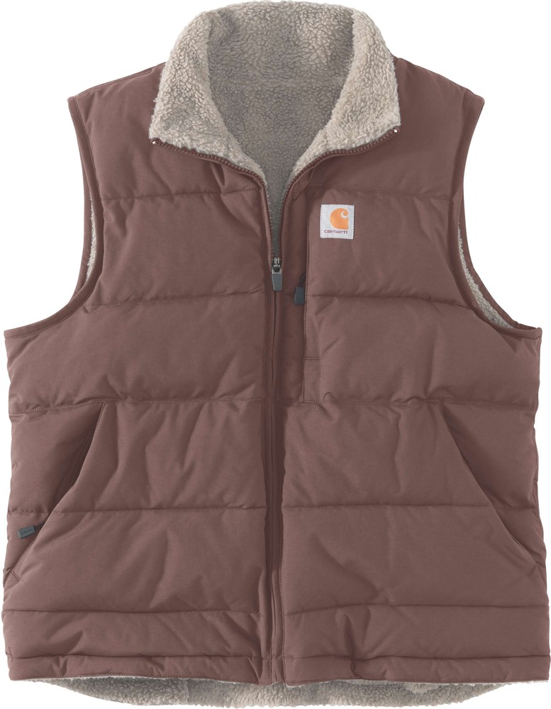 Carhartt Damen Weste Relaxed Midweight Utility Vest Nutmeg - Damen