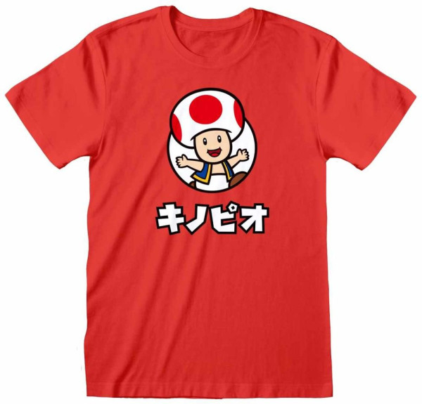 Super Mario Toad T-Shirt MRO01134TSC