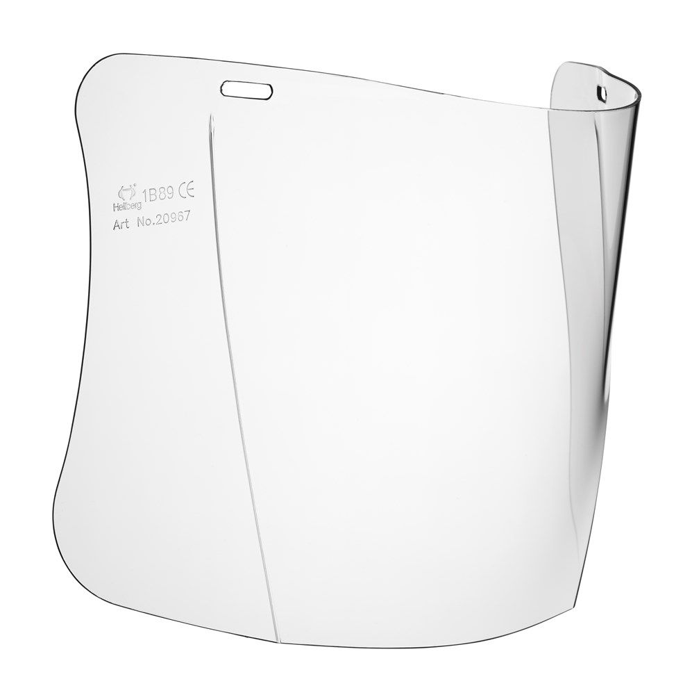Hellberg PC-Visier Lichtbogenschutz 20967 Klar - Herren / Unisex