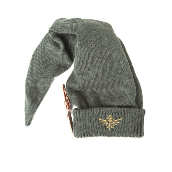 The Legend of Zelda Beanie Pointy with PU strap and buckle Green