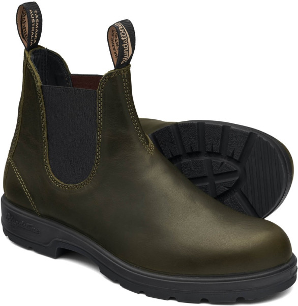 Blundstone Stiefel Boots #2052 Leather (550 Series) Dark Green