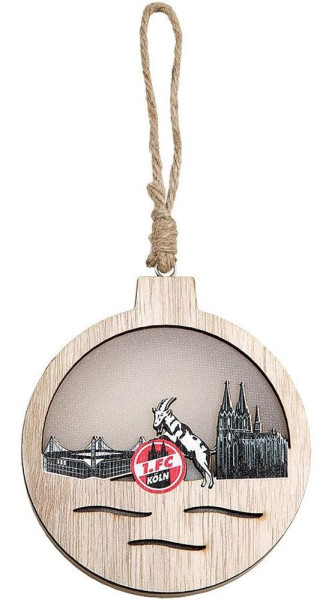 1. FC Köln Holzanhänger Weihnachten 4080546