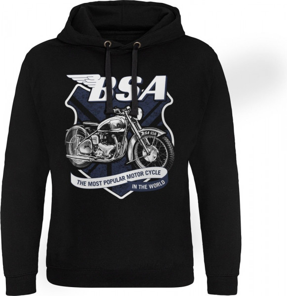 BSA 650 Shield Epic Hoodie Black