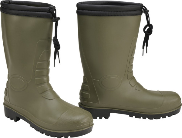 Brandit Herren Gummistiefel Rainboot Winter Olive