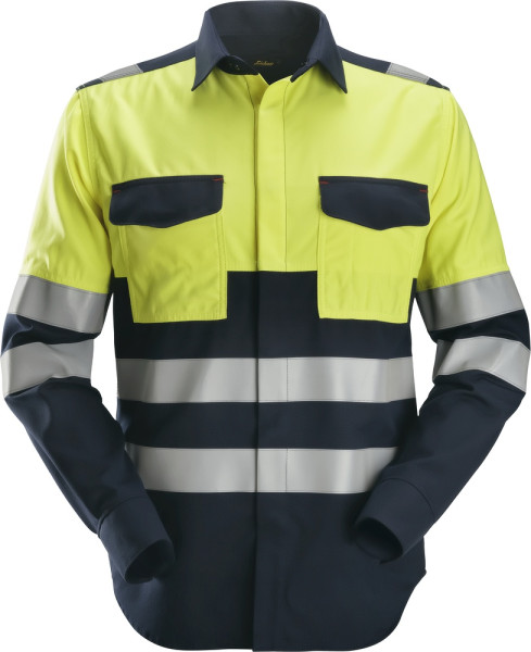 Snickers Workwear ProtecWork High-Vis Schweißerhemd, Kl. 1 8563