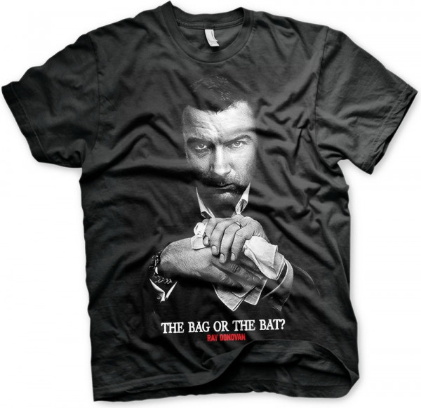 Ray Donovan The Bag Or The Bat T-Shirt Black