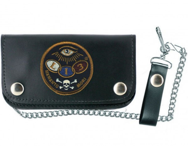 Lucky 13 Wallet Portemonnaie The Eye Patch Wallet Black