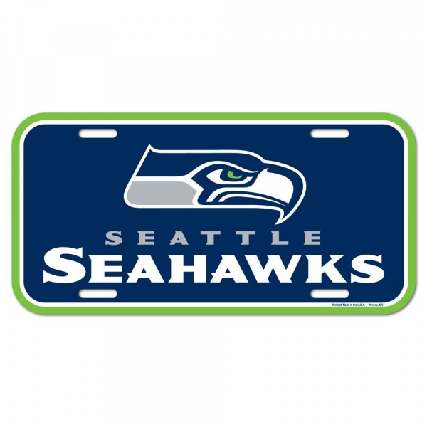 Seattle Seahawks Nummernschild American Football