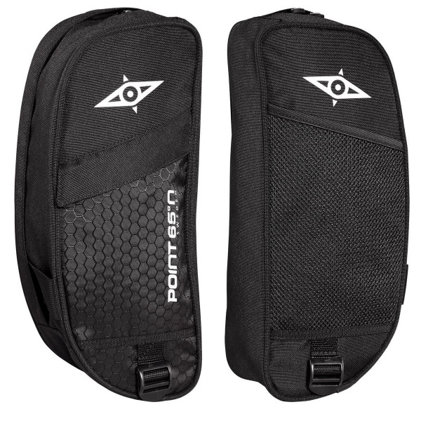 Boblbee Motorrad Tasche Zusatz Seitentasche Sidewinders für 25L Schwarz