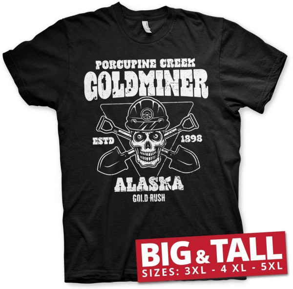 Gold Rush Porcupine Creek Goldminer T-Shirt DC-1-GR002-H86-11