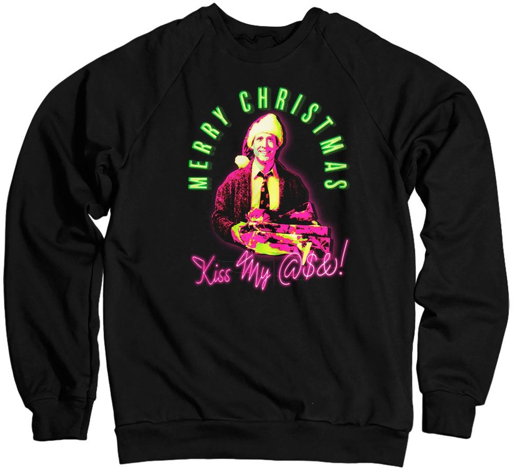 Lampoon's Christmas Pullover Merry-Kiss My @$&! Sweatshirt WB-3-LCV012 - Herren / Unisex