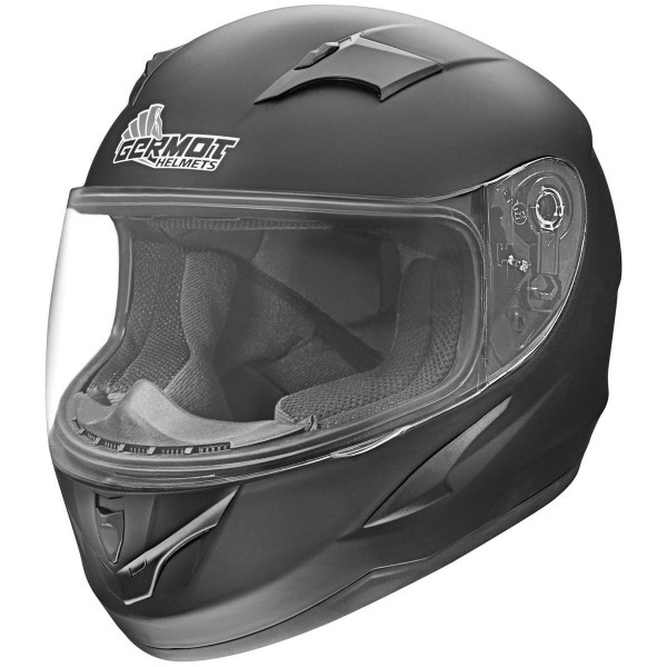 Germot Motorrad Helm GM 420 Junior matt Black