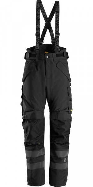 Snickers Workwear AllroundWork wasserdichte 37.5® 2-lagen Arbeitshose Schwarz