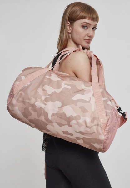 Urban Classics Tasche Sports Bag Rose Camouflage