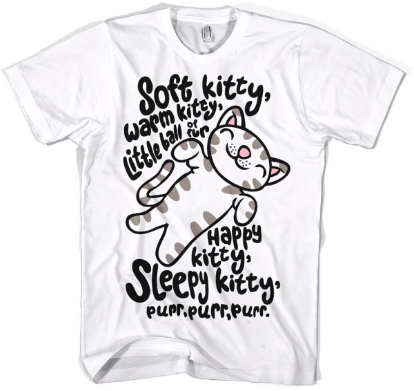 The Big Bang Theory TBBT Soft Kitty T-Shirt SH-1-15440-H27-4