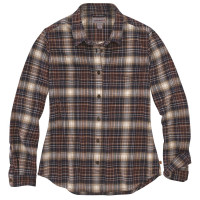 Carhartt Damen Hemd Hamilton Plaid Flannel Shirt Twilight