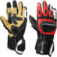 Germot Sommer Motorrad Handschuh Minneapolis Schwarz/Rot