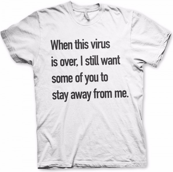 Hybris Stay Away From Me T-Shirt White
