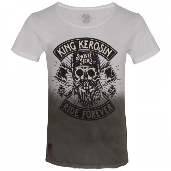 King Kerosin T-Shirt Lumberjack White