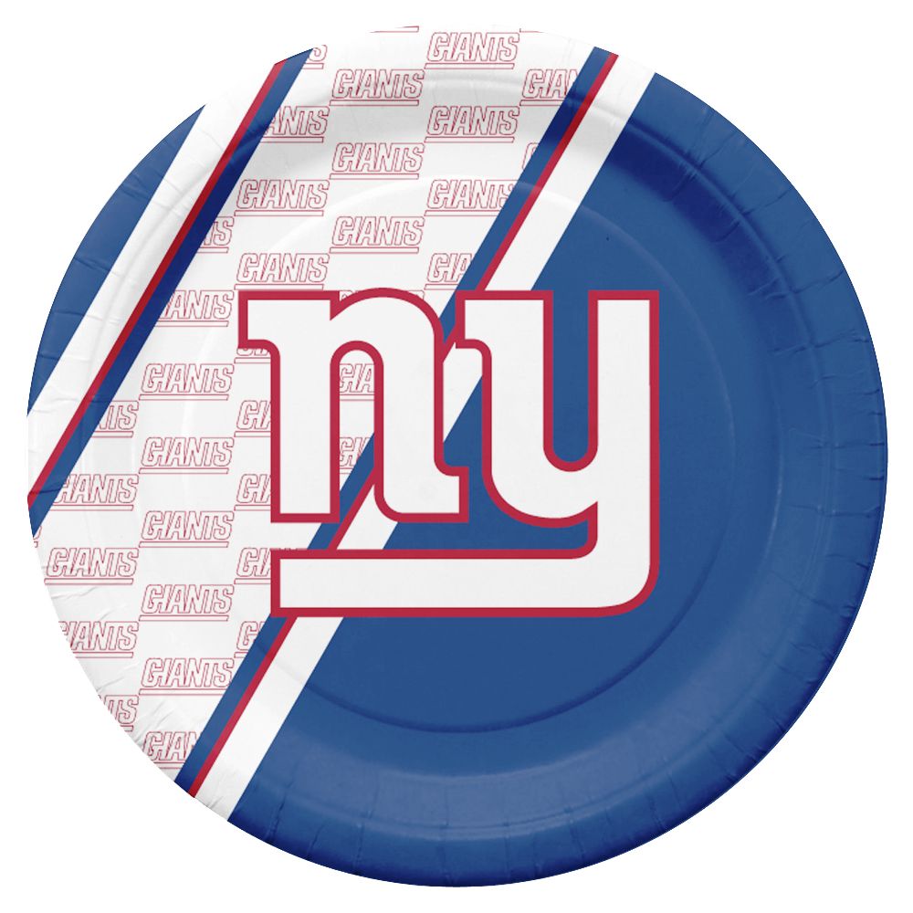 New York Giants New York Gianst Pappteller-Set 20 Stk. American Football - Herren / Unisex